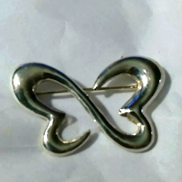 Sterling Silver Art Deco Butterfly Brooch - Picture 4 of 4